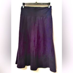 Navy Blue High Waisted Circle Skirt | American Apparel